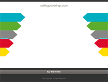 Tablet Screenshot of ceilingcoverings.com